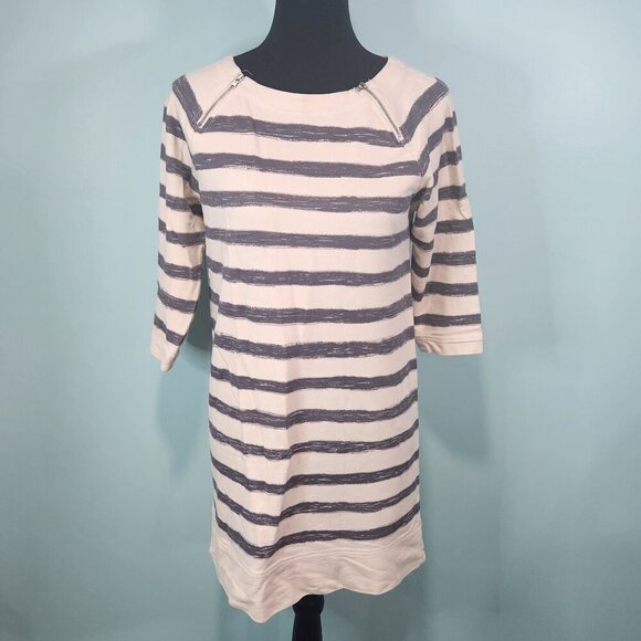 LOFT Lounge Small Striped Woven Tunic Blouse Long Sleeve Shirt
Lot I - Picture 1 of 6
